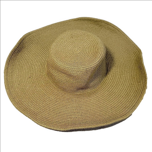 J  Crew Straw Hat OS EUC